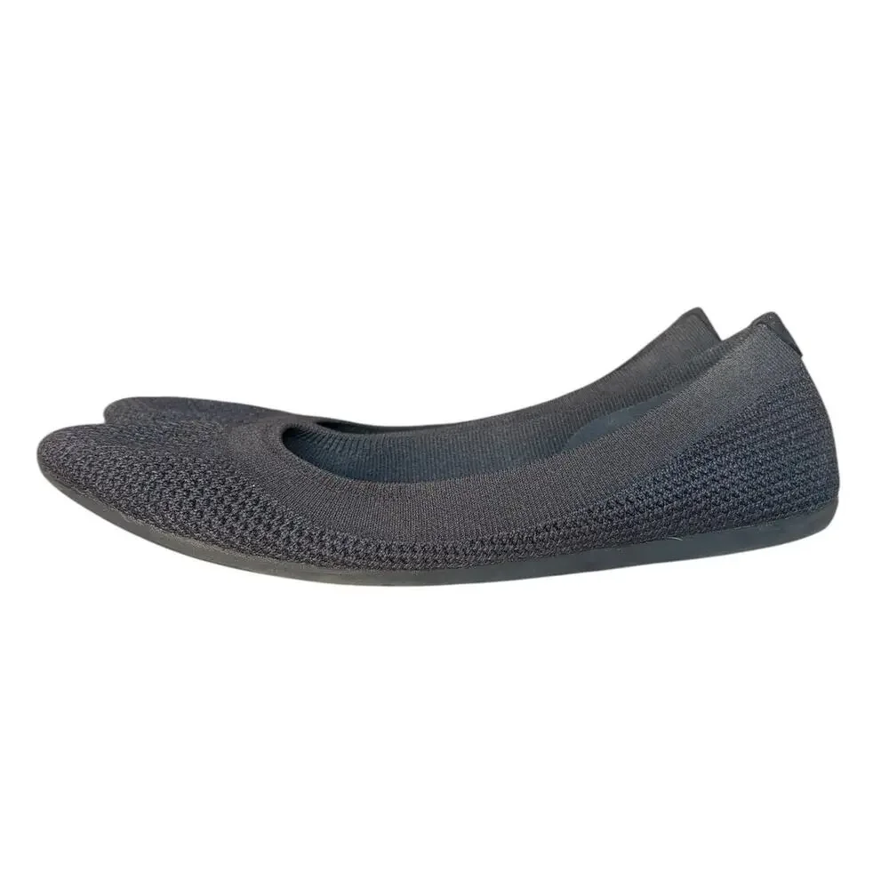 All Birds Tree Breezer Natural Mesh Ballet Flats Minimalist Comfort size 10